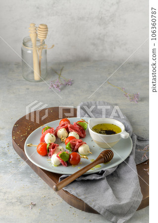 Italian style appetizer 106360787