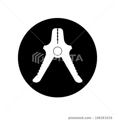 Car Battery power jumper cable icon vector illustration simple design Car Battery power jumper cable icon vector illustration simple design 106361018