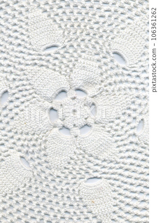 Hand made crocheted doily Hand made crocheted doily 106361262
