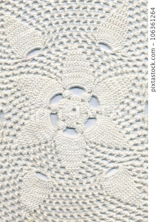 Hand made crocheted doily Hand made crocheted doily 106361264