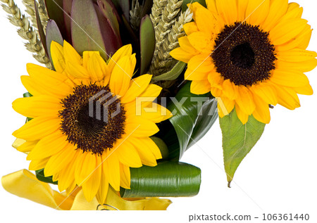 Bouquet of sunflowers 106361440