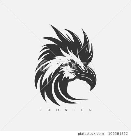 Vector modern Rooster logo template. 106361852