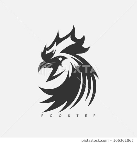 Vector modern Rooster logo template. 106361865