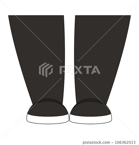 Isolated colored shoes clothes icon Vector 106362015
