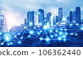 network connection between the city and internet 106362440