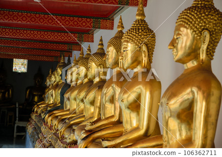Temple of the Emerald Buddha and Grand Palace Bangkok. Temple of the Emerald Buddha and Grand Palace Bangkok. 106362711