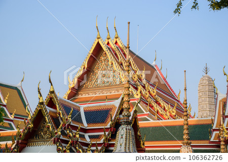 Temple of the Emerald Buddha and Grand Palace Bangkok. Temple of the Emerald Buddha and Grand Palace Bangkok. 106362726