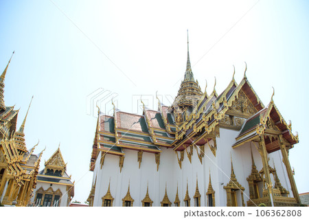 Temple of the Emerald Buddha and Grand Palace Bangkok. Temple of the Emerald Buddha and Grand Palace Bangkok. 106362808