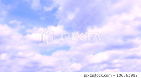 Aesthetic Sky Background. Realistic Vector Clouds Aesthetic Sky Background. Realistic Vector Clouds 106363982