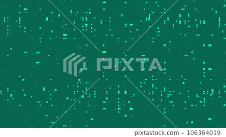 Binary Code Vector Background. Cyber Attack, Ransomware, Malware 106364019