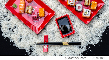 Japanese food Japanese food 106364890