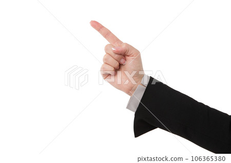 Pointing woman Pointing woman 106365380