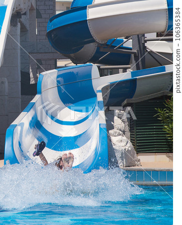 Water slides 106365384