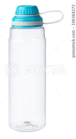 Empty plastic bottle for drinks isolated on white Empty plastic bottle for drinks isolated on white 106368272