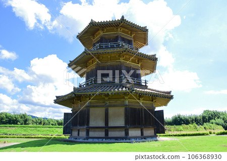 Marichi Castle Ruins and Octagonal Drum Tower 106368930