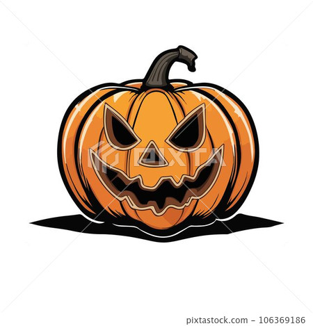 Excellent and lovely Halloween Pumpkin vector art Excellent and lovely Halloween Pumpkin vector art 106369186
