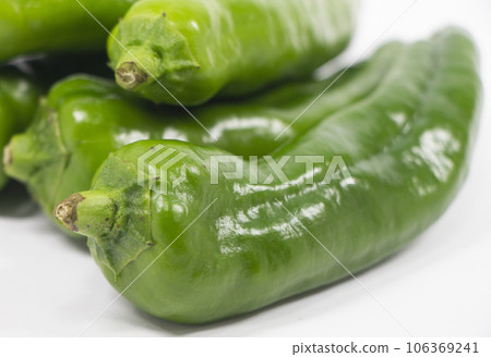 Sweet long green pepper Sweet long green pepper 106369241