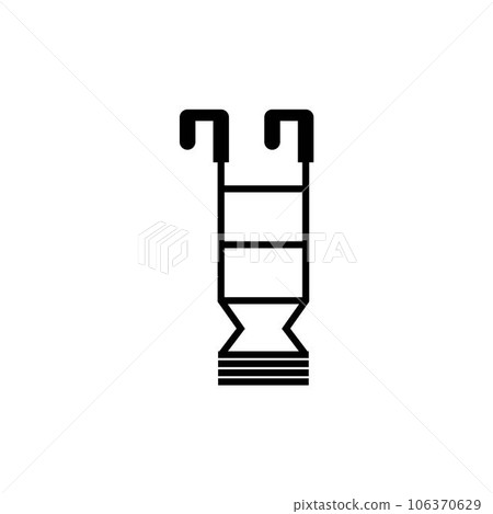 Evacuation ladder icon Evacuation ladder icon 106370629