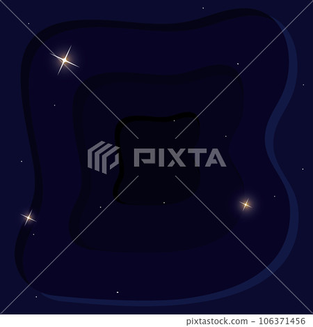 Layered colored view of outer space Vector 106371456