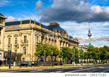 Berlin State Library on Unter den Linden boulevard in Central Berlin, Germany Berlin State Library on Unter den Linden boulevard in Central Berlin, Germany 106371583