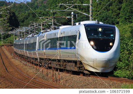 [JR West Japan] Series 681 + Series 683 "Thunderbird" (Hokuriku Main Line: Ushinotani - Hosorogi) 106371599