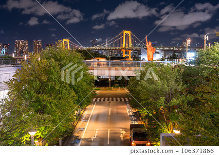 《東京》彩虹橋夜景・限定橙色燈光 《東京》彩虹橋夜景・限定橙色燈光 106371866