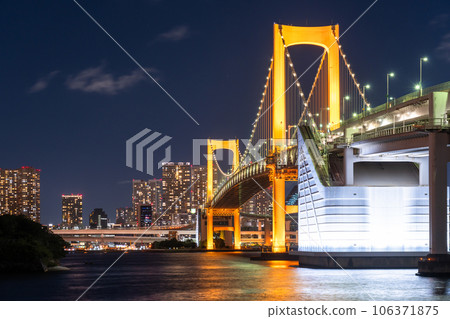 《東京》彩虹橋夜景・限定橙色燈光 106371875