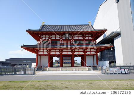 Nara Heijo Palace Ruins Daigokumon (South Gate) 106372126