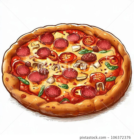 1 whole pizza 106372376