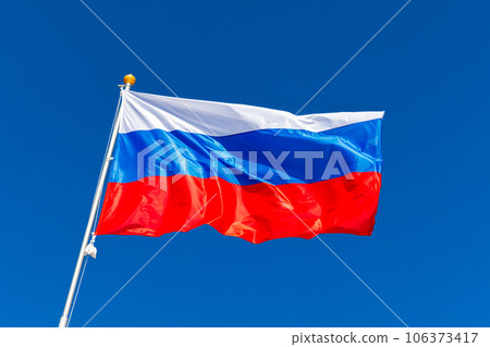 The national flag of Russia, the State Flag of the Russian Federation The national flag of Russia, the State Flag of the Russian Federation 106373417