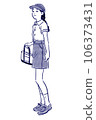 girl with a bag 106373431