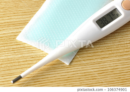 thermometer and cooling sheet 106374901