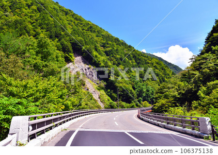 Azusako Ohashi Bridge/looking towards Nagawato Dam (Matsumoto City, Nagano Prefecture) [2023.8] 106375138