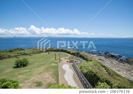 神奈川縣三浦市三崎町城島公園，夏天 106376136