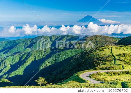 [Shizuoka Prefecture] Mt. Fuji seen from Nishiizu Darumasan Plateau 106376702