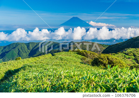 [Shizuoka Prefecture] Mt. Fuji seen from Nishiizu Darumasan Plateau 106376706