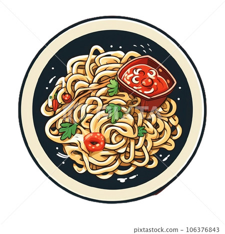 spaghetti with meatballs, noodle spaghetti with meatballs, noodle 106376843