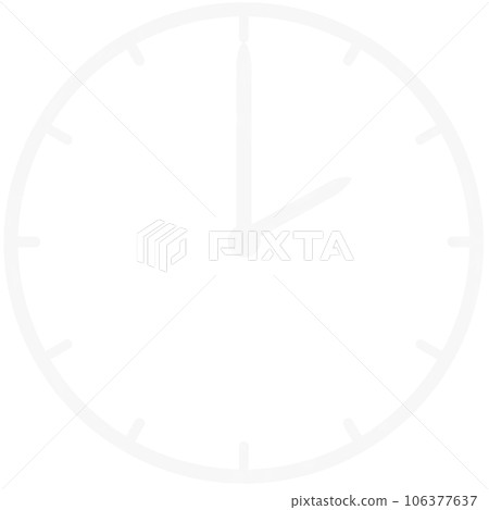 Clock icon that can be used on black background Clock icon that can be used on black background 106377637