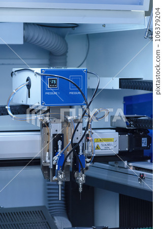 working area of the coating machine for printed circuit board 106379204
