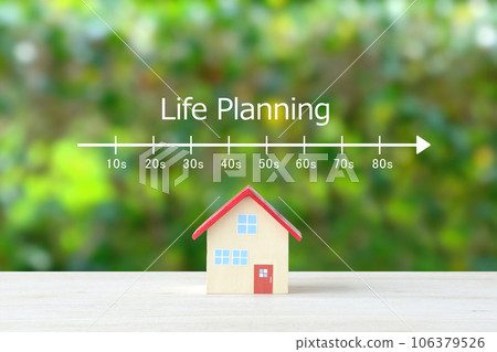 有關住房的人生規劃形象 有關住房的人生規劃形象 106379526