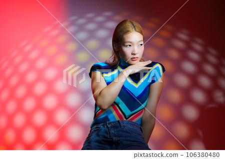 Mode and chic fashion image of women Mode and chic fashion image of women 106380480