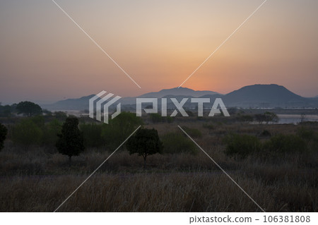 Hwangryong River, Yeongsan River, bicycle path 106381808