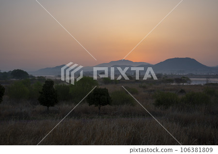 Hwangryong River, Yeongsan River, bicycle path 106381809