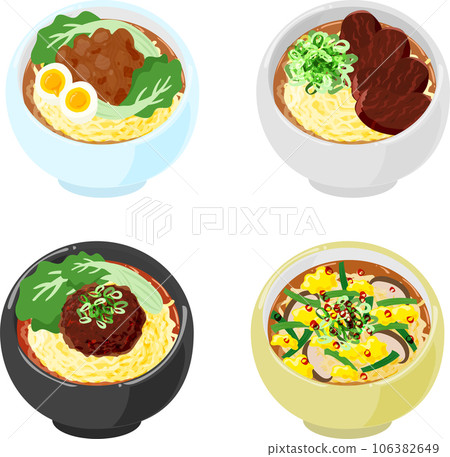 Delicious and unique Taiwanese cuisine icons such as pork noodles, beef noodles, dandan noodles, and hot and sour noodles. Delicious and unique Taiwanese cuisine icons such as pork noodles, beef noodles, dandan noodles, and hot and sour noodles. 106382649