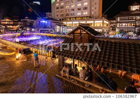 「群馬縣」草津溫泉湯畑/鳥瞰圖 106382967