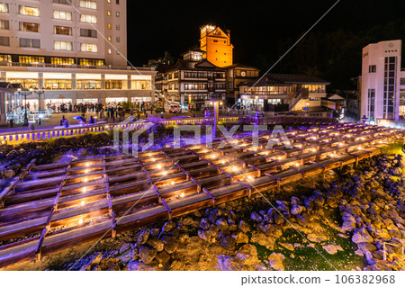 「群馬縣」草津溫泉湯畑/鳥瞰圖 106382968