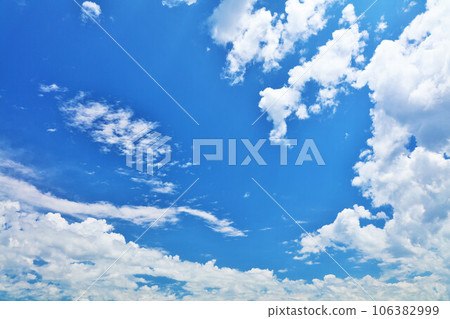 夏天的藍天白雲 106382999