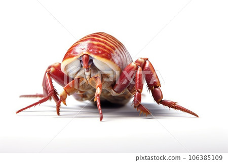 Hermit photo realistic illustration - Generative AI. 106385109
