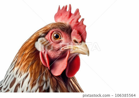 Chicken photo realistic illustration -...-插圖素材 [106385564] - PIXTA圖庫