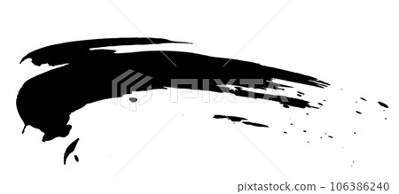 用墨水繪製的筆觸 用墨水繪製的筆觸 106386240